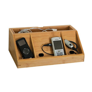 Wooden Charging Station Wayfair Bamboo Charging Station
