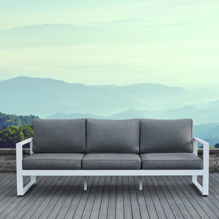 Outdoor Sofas Loveseats You Ll Love Wayfair Baltic Patio Sofa With Cushions