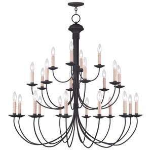 Eberhart 24-Light Candle-Style Chandelier