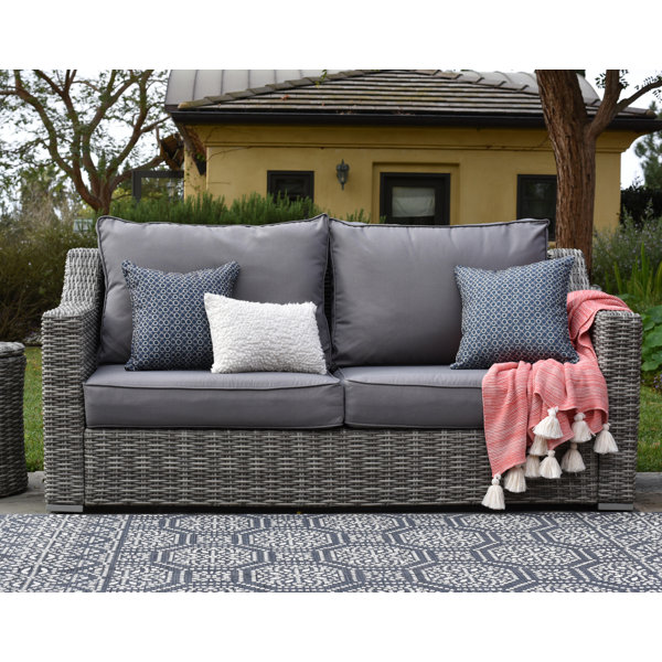 Elle Decor Vallauris Sofa With Cushions Reviews Wayfair