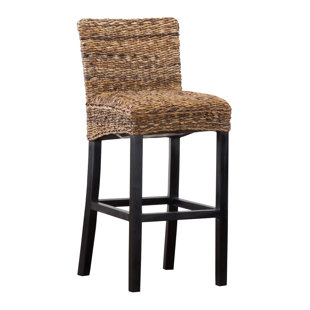 Outdoor Wicker Counter Stools Wayfair Carissa Bar Counter Stool