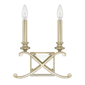 Alexander 2-Light Candle Wall Light