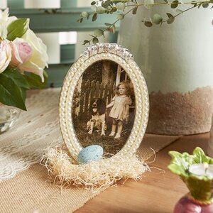 Strands of Pearl Picture Frame