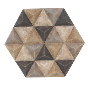 Hexagon Wall Decor Wayfair Faceted Hexagonal Wall Decor