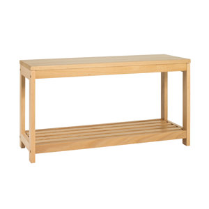 Sitzbank Wilmer aus Holz mit Stauraum von Charlt..