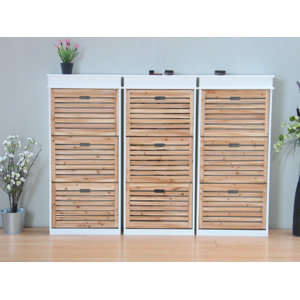 Schuhschrank Anna für 36 Paare von Hazelwood Home