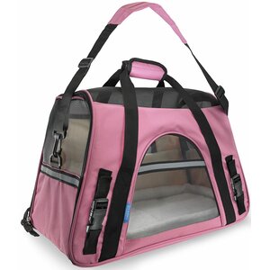 Pet Carrier with Fleece Bed Airline Approved