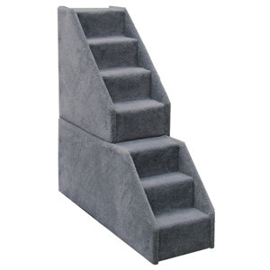 Bear's Stairsu2122 Mini Carpeted 7 Step Pet Stair