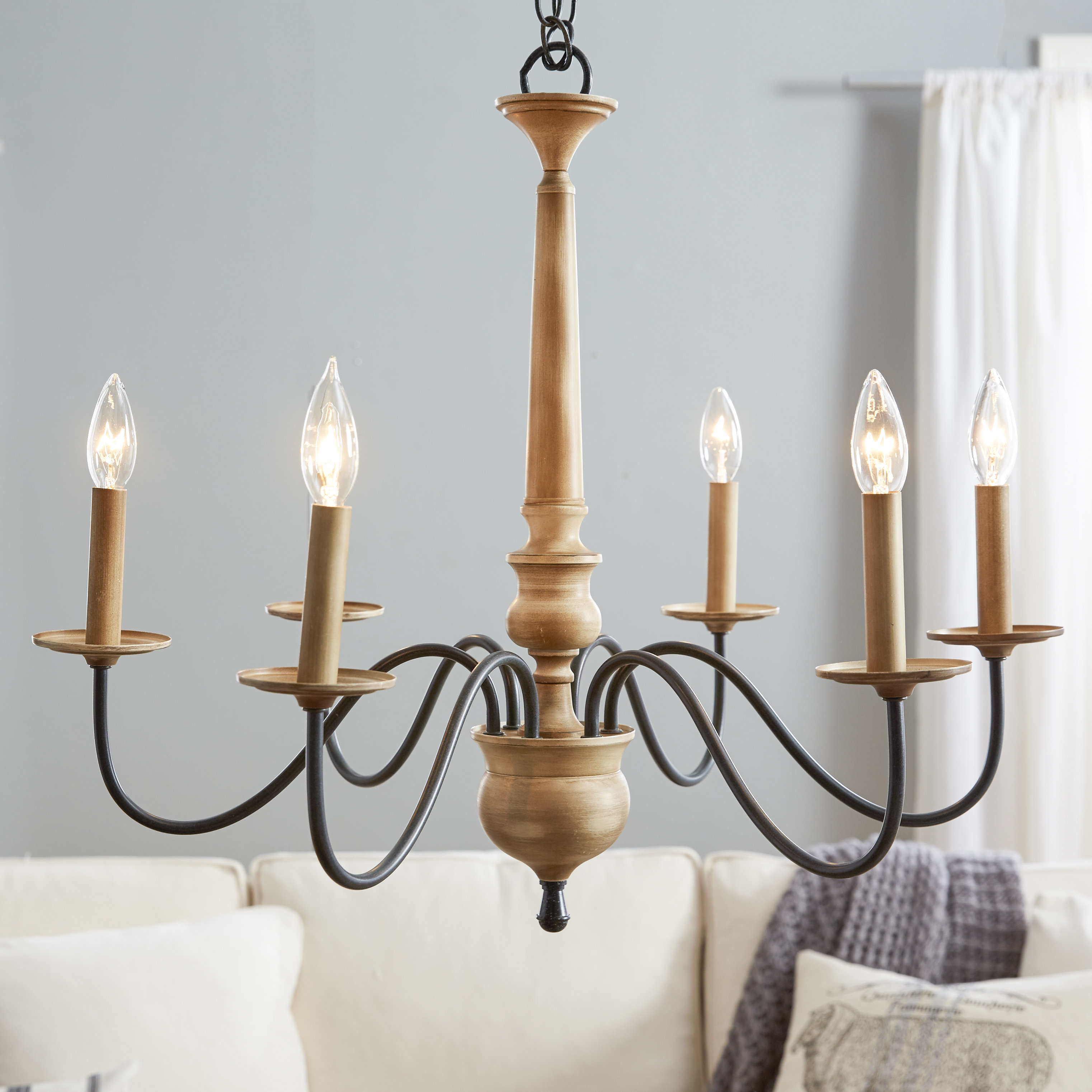 Birch Lane Edson 6 Light Chandelier Reviews
