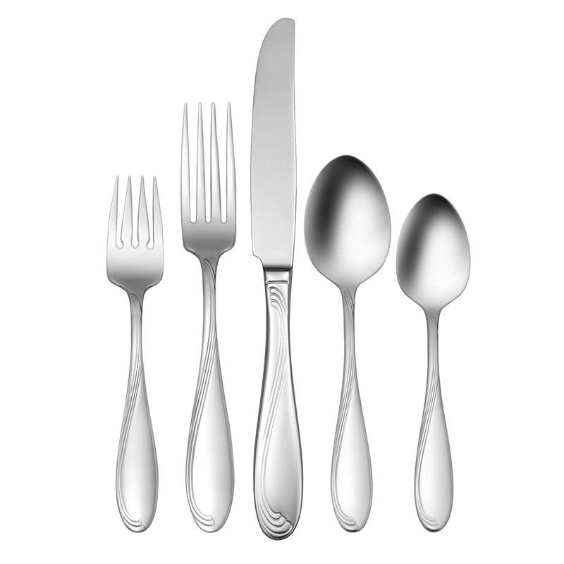 Lenox Portola 65 Piece Flatware Set & Reviews | Wayfair Lenox Portola 65 Piece Flatware Set & Reviews | Wayfair
