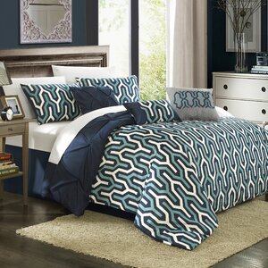 Trenton 7 Piece Reversible Comforter Set