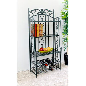 Abbottsmoor 5-Tier Iron Indoor/Outdoor Bakers Ra..
