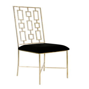 Upholstered Dining Chair by Worlds Away