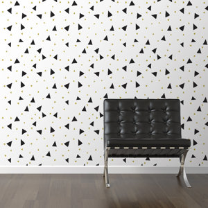 Confetti Triangles Removable 10' x 20