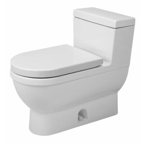 Starck 3 1.28 GPF Elongated One-Piece Toilet