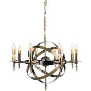 Troy 8-Light Candle-Style Chandelier