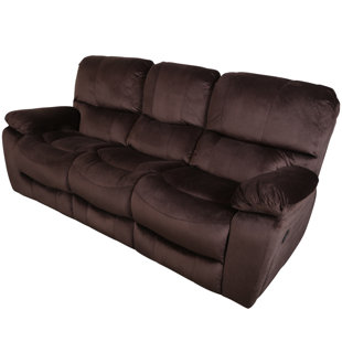 3 Recliner Sofa Wayfair Carraton 3 Seats Reclining Sofa
