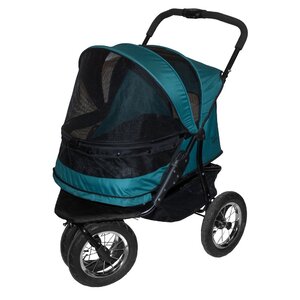 No-Zip Double Pet Stroller