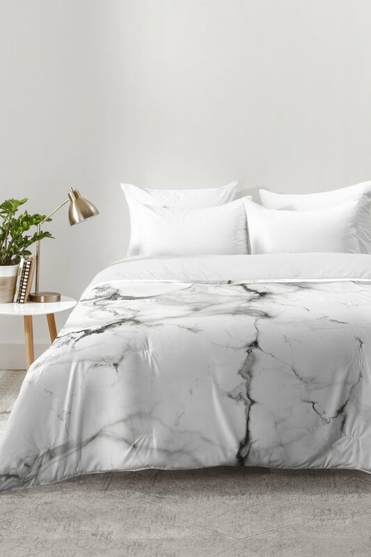 Mercury Row Buffalo Marble Comforter Set & Reviews | Wayfair.ca