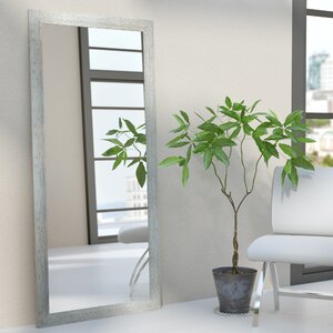 Rectangle Silver Framed Wall Mirror