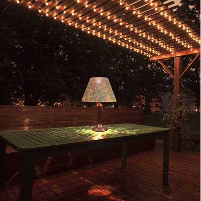 Ebern Designs Baldemar Outdoor Solar Led 23 Table Lamp Wayfair Ranson Punched Metal Outdoor Solar Led 23 Table Lamp