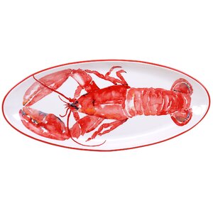 Beach House Kitchen Lobster Oval Platter