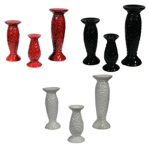 3 Piece Candlestick Set