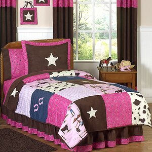 Cowgirl 3 Piece Full/Queen Comforter Set
