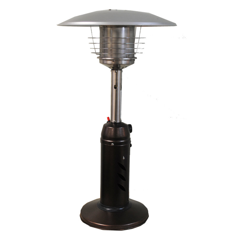 Sunheat Round 11 000 Btu Propane Tabletop Patio Heater Wayfair Round 11 000 Btu Propane Tabletop Patio Heater