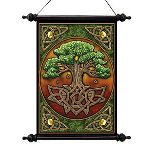 Tree of Life Canvas by Lisa Parker Wall Scroll Tapestry