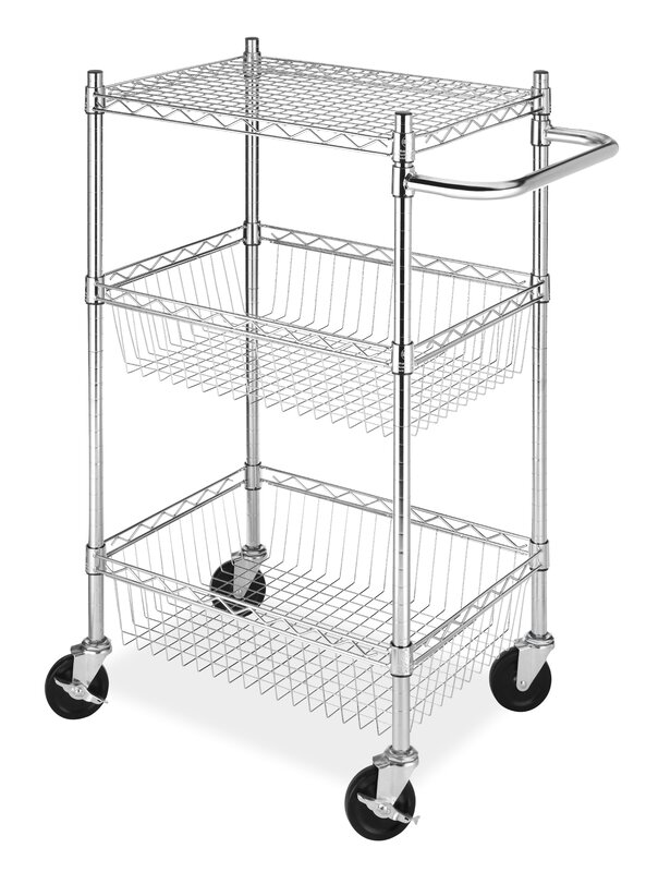 Whitmor, Inc Tier Commerical Basket Utility Cart & Reviews | Wayfair