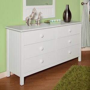 Dakota 6 Drawer Double Dresser