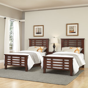 Rockvale Slat 3 Piece Bedroom Set by Loon Peak