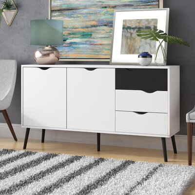 Modern White TV Stands | AllModern