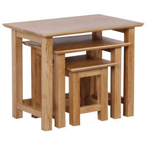 3-tlg. Satztisch-Set von Hazelwood Home