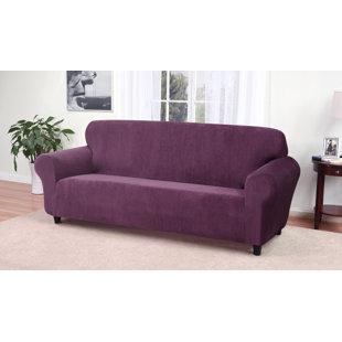 Purple Sofa Slipcovers You Ll Love Wayfair Quickview