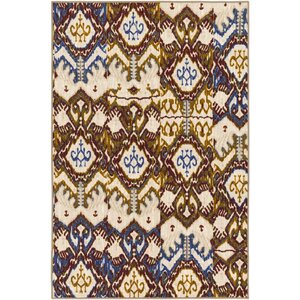 Prasad Blue/Beige Area Rug