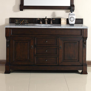 60 Single Sink Bathroom Vanity farmhouse & rustic vanities | birch lane 60 Single Sink Bathroom Vanity farmhouse & rustic vanities | birch lane