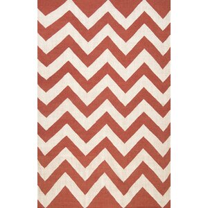 Diccon Red Area Rug