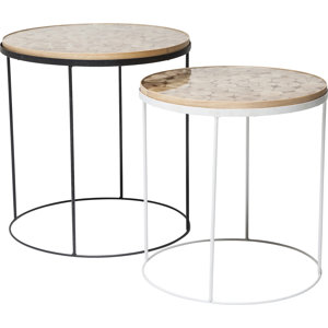 2-tlg. Beistelltisch-Set Ciocco von KARE Design