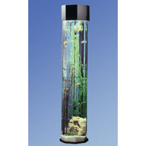 Aqua 55 Gallon Tower Octagon Aquarium Kit