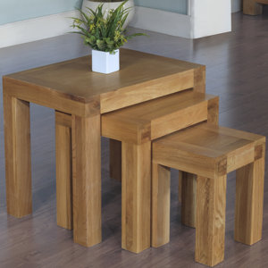 3-tlg. Satztisch-Set von Hazelwood Home