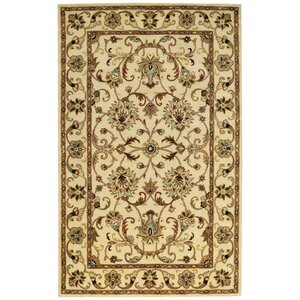Guilded Hand-Tufted Ivory Area Rug