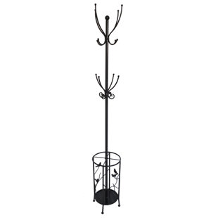 Beach Themed Coat Hooks Wayfair Bird Theme Coat Rack And Umbrella Holder