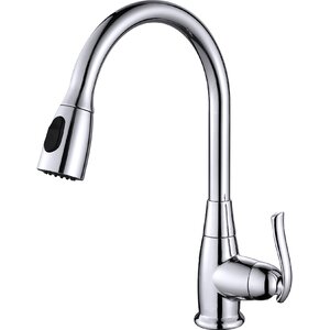 Premium Faucets Pull Down Single Handle Kitchen Faucet