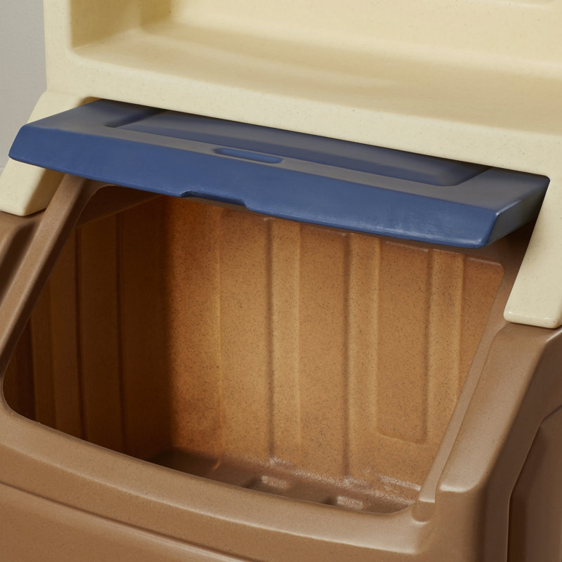 the lift and hide bookcase toy box