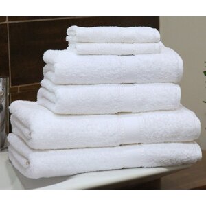 6 Piece Turkish Cotton Towel Set
