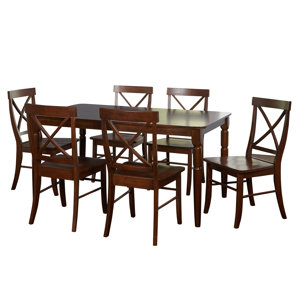 Brookwood 7 Piece Dining Set by Beachcrest Home