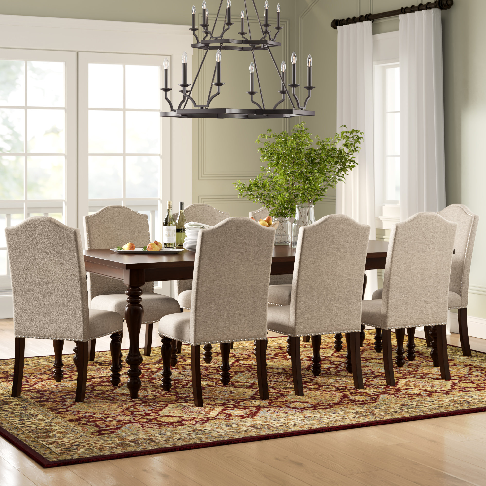 Birch Lane Heritage Calila 9 Piece Dining Set Reviews Wayfair