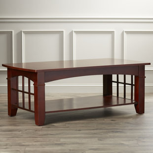 Dark Cherry Coffee Table Set | Wayfair Dark Cherry Coffee Table Set | Wayfair